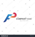 FP 로고, Letter F 및 Letter 스톡 벡터(로열티 프리) 1127910980 | Shutterstock