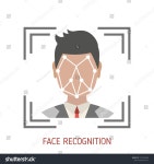 리진바이오 주식회사 (REGENE BIO Co.,Ltd) | Biometric Identification Face Recognition System Concept 스톡 벡터(로열티 프리) 1254033844 | Shutterstock