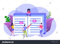 User Manual Flat Style Concept People 스톡 벡터(로열티 프리) 1315738949 | Shutterstock