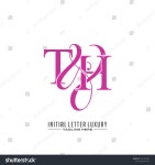 티에이치프로덕션(TH Production) | Letter T H Th Logo Initial 스톡 벡터(로열티 프리) 1461583427 | Shutterstock