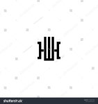 Wh W H Initial Logo Company 스톡 벡터(로열티 프리) 1558807004 | Shutterstock