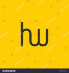 Hw Logo Designed Letter H W 스톡 벡터(로열티 프리) 1640123215 | Shutterstock