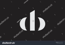 db 또는 bd 및 d 또는 스톡 벡터(로열티 프리) 1696733545 | Shutterstock