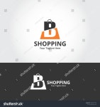 초기 B Shop 로고 디자인 템플릿 스톡 벡터(로열티 프리) 1842357781 | Shutterstock