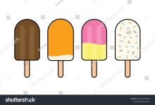 아이스캔디솔모루 | 다른 종류의 아이스캔디 세트 스톡 벡터(로열티 프리) 2171499823 | Shutterstock