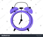 자명종 시계의 귀여운 그림을 손으로 그렸다. 스톡 벡터(로열티 프리) 2324464663 | Shutterstock