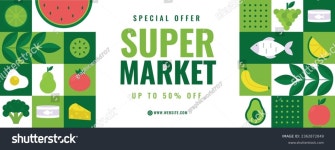 슈퍼마켓 템플릿 식료품 슈퍼마켓, 쇼핑, 슈퍼마켓, 스톡 벡터(로열티 프리) 2362872849 | Shutterstock