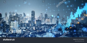 주식회사 포렉스컴 | 포렉스 차트가 증가하는 추상 야간 도시 스톡 사진 2407098863 | Shutterstock