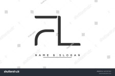 FL, LF, F, L 추상 문자 스톡 벡터(로열티 프리) 2435397383 | Shutterstock