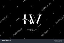HW, WH, H, W, 추상 문자 스톡 벡터(로열티 프리) 2436280621 | Shutterstock