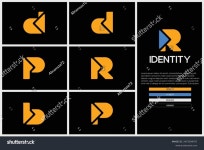 이니셜 레터 D, P, R, B 스톡 벡터(로열티 프리) 2475394707 | Shutterstock