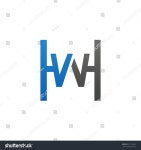 Wh Hw Initial Company H Square 스톡 벡터(로열티 프리) 321216074 | Shutterstock