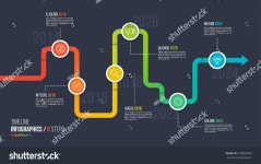 Six Steps Timeline Milestone Infographic Chart 스톡 벡터(로열티 프리) 759802840 | Shutterstock