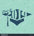 2019년 Class of 2019 Congrant Grad 스톡 벡터(로열티 프리) 786809701 | Shutterstock
