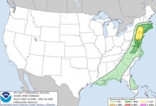 2022-0102-0100 | Storm Prediction Center Mar 8, 2022 0100 UTC Day 1 Convective Outlook