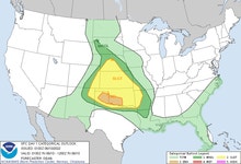 2022-0102-0100 | Storm Prediction Center Jun 10, 2022 0100 UTC Day 1 Convective Outlook