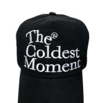 THEBOUNCE 더콜디스트모먼트 TCM logo cap (black) - THEBOUNCE (더바운스)