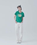 리키원로직스 | THEBOUNCE 스텀피니 STAMP GRAPHIC TEE (Green) - THEBOUNCE (더바운스)