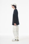 더바운스 (THEBOUNCE) 비에스래빗 CARGO LOOSEFIT DENIM PANTS (Ivory) - 더바운스 (THEBOUNCE)