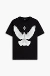 Black Dove printed cotton-jersey T-shirt | MARCELO BURLON | THE OUTNET