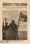 유보마린서비스 | Wishing the Commander of a German submarine (U-Boat) a good journey, as depicted on the front page of an illustrated German magazine....