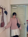 영스라 블리 울 브이넥 니트 (5color)