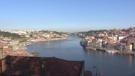 Panorama of Vila Nova De 스톡 동영상 비디오(100% 로열티 프리) 3558743 | S...