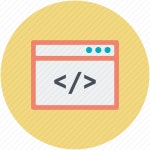 Css, php, programming, source page, web development icon | I...