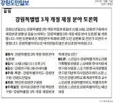 언론보도 > 의원활동 > 강원특별자치도의회 김길수 의원