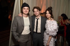 Joe Keery, Charlie Heaton & Natalia Dyer | handsome, friends...