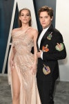 Dylan Sprouse & Barbara Palvin Barbara Palvin at the Vanity ...