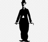 Tramp Silent 영화 감독 코미디언 배우, 배우, 유명 인사, 흑백 png | PNGEgg