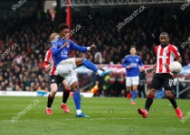 25th January 2020 Griffin Park London 에디토리얼 스톡 사진 - 스톡 이미지 |...