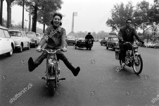 Italian Actress Fashion Model Elsa Martinelli 에디토리얼 스톡 사진 - ...