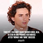 티모시샬라메 워너브라더스랑 향후 영화 프로젝트에 배우와 프로듀서로서 다년간 계약 쳬결 | 키노라이츠 커뮤니티