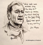 A good drawing of Jojhn Wayne. | 존 웨인, 배우