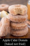 Baked Apple Cider Donuts Recipe - Little Sweet Baker | Recipe in 2021 | Apple cider donuts recipe, Cider donuts, Cider donuts recipe