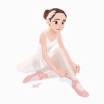미아캣의 스토리와 컨셉을 담은 북미풍 캐릭터 디자인 | Coloso. | Ballet illustration...