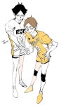 홍구 on Twitter | ハイキュー イラスト, イラスト, 漫画