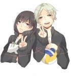 Pin by 스즈키 on 스가키요 | Haikyuu, Anime, Shimizu kiyoko