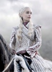 Emilia Clarke as Daenerys Stormborn of House Targaryen in “G...