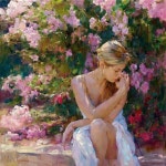 Blooming Beauty - Michael & Inessa Garmash | 서양 미술, 인물화, 고전 ...
