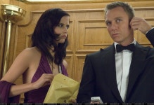 Eva Green and Daniel Craig in Casino Royale directed by Mart...