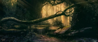 Old Forest A (Patreon IP03), Andreas Rocha on ArtStation at ...