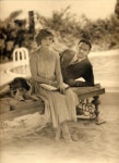 Mary Pickford and Douglas Fairbanks at Pickfair, by Melbourn...