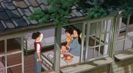 totoro - visiting Yasuko in the hospital | 영화