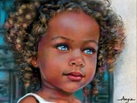 This Little Girl is so Sweet and Such a Darling. | 블랙 아트