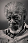 Morgan Freeman by Annie Leibovitz | 유명인, 남성 얼굴, 배우