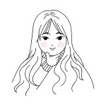 대학내일 유은영 인턴 캐리커쳐 일러스트 | 캐릭터 일러스트, 그림, 드로잉