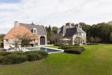 landelijke villa in Oud-Turnhout • b+ | Haus design, Modernes haus, Haus